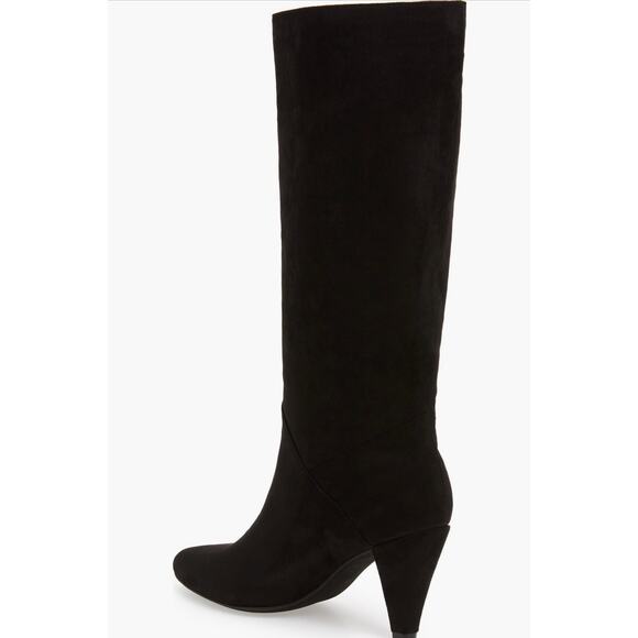 Jeffery Campbell Candle Black Suede Boot - Picture 2 of 7
